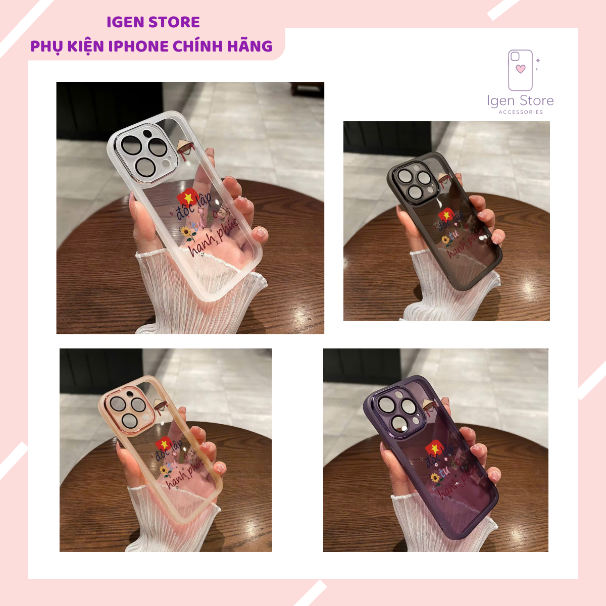 Ốp lưng 3D iPhone thiết kế độc quyền với hình ảnh cờ đỏ sao vàng