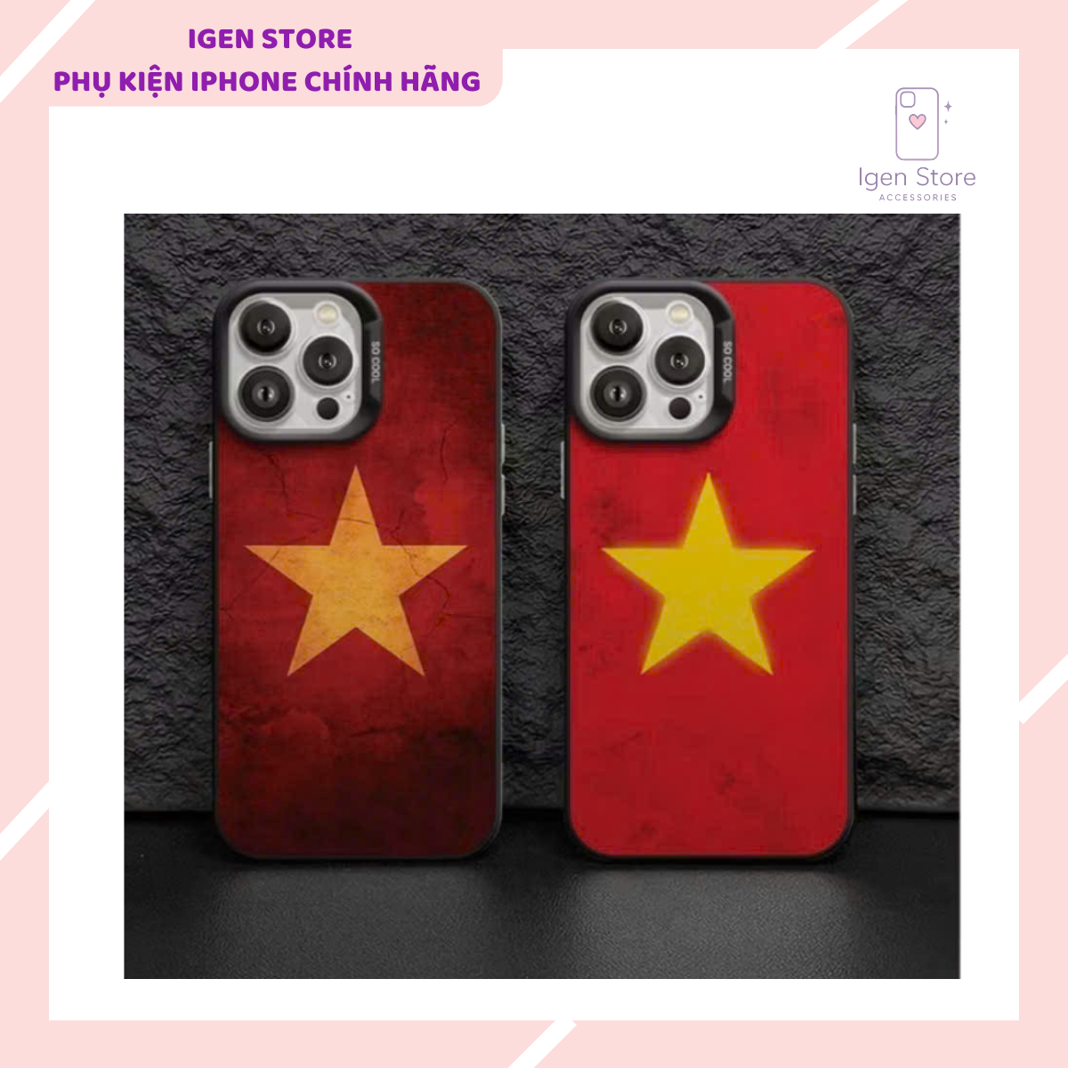Ốp Lưng iPhone Ngôi Sao