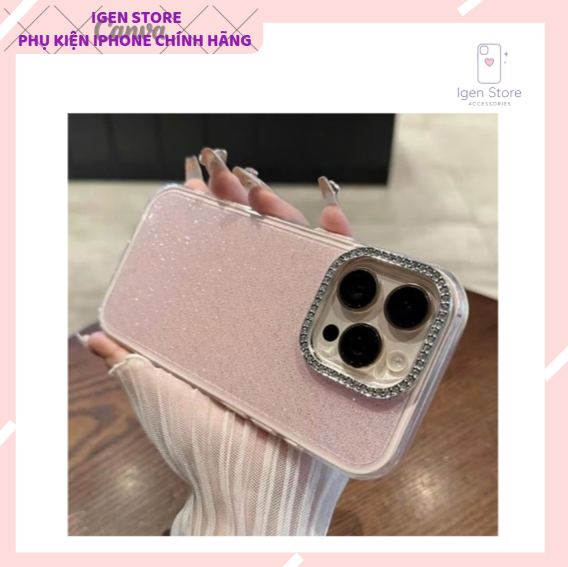 Ốp iPhone Đính Đá – Sang Trọng