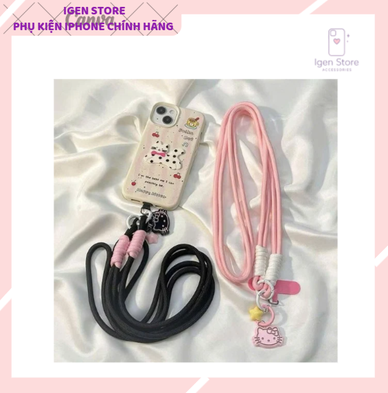 Dây Hello Kitty – Phụ Kiện Dễ Thương Cho Tín Đồ Mèo Hồng