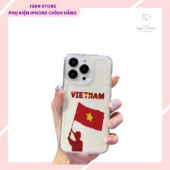 Ốp Lưng iPhone Họa Tiết Lá Cờ Việt Nam