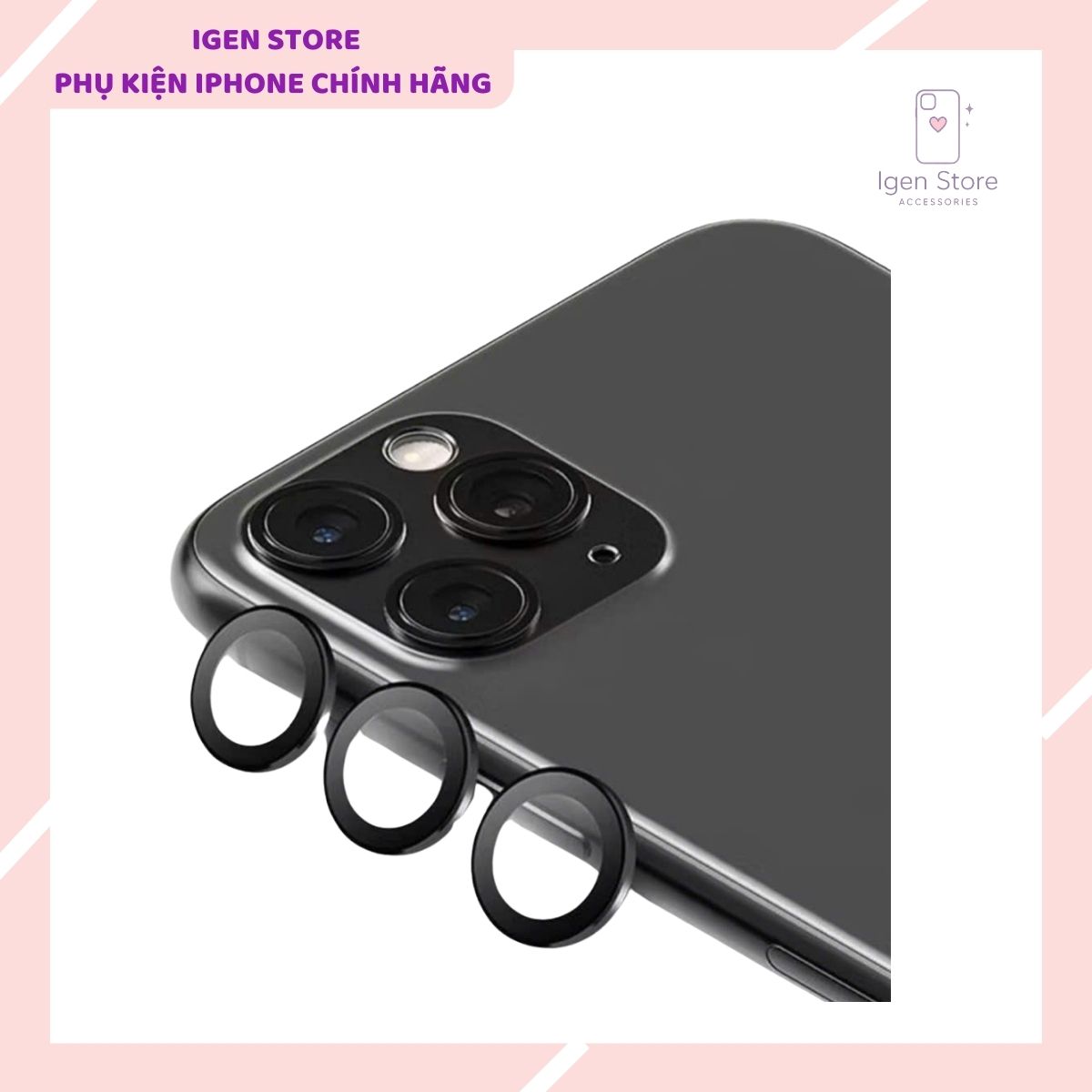 Miếng dán bảo vệ camera trơn 